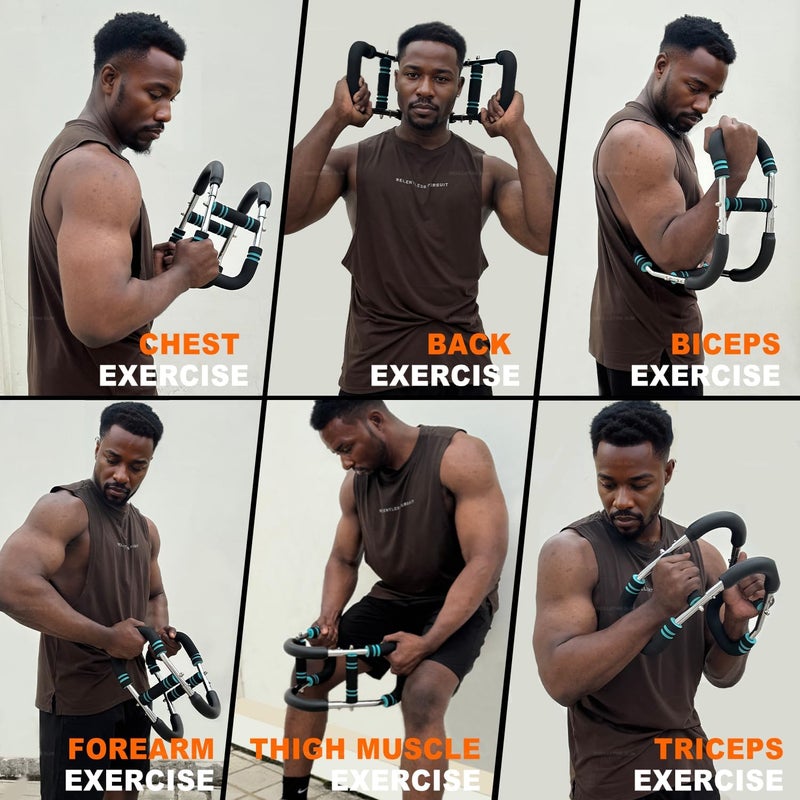 OSCILLATING SLIM Ultimate Twister Arm Trainer, Adjustable Chest Workout Equipment, Arm Trainer for Men, Chest Trainer for Men, Shoulder Muscle Training, Portable Spring Resistance Home Fitness Equipment - Image 2